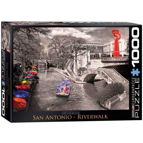 Eurographics Puzzle Puzzle Tour San Antonio River 1000 pièces