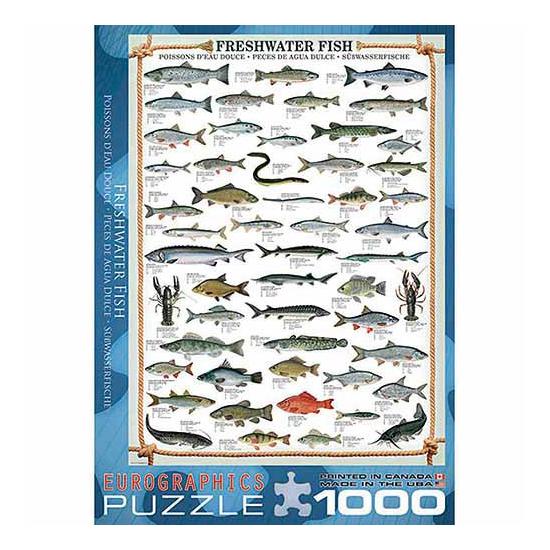 Eurographics Puzzle Poisson d'eau douce 1000 pièces
