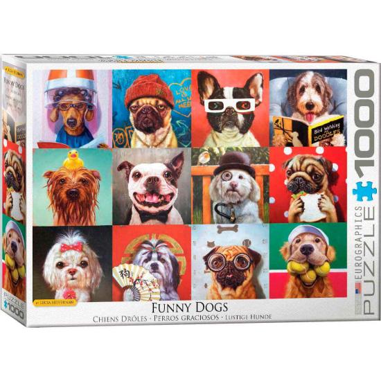 Eurographics Puzzle Funny Dogs 1000 pièces
