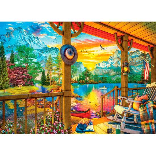 Puzzle Eurographics Pêcher tôt XXL 500 Pcs