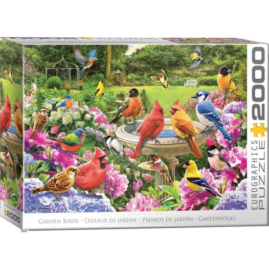Puzzle Eurographics Oiseaux de Jardin 2000 pièces