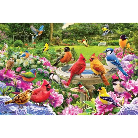 Puzzle Eurographics Oiseaux de Jardin 2000 pièces