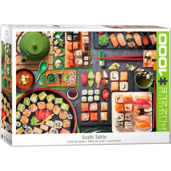 Eurographics Sushi Table Puzzle 1000 pièces