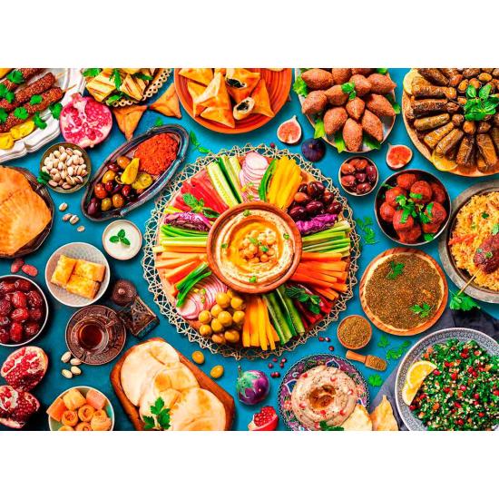 Eurographics Puzzle Plats du Moyen-Orient 1000 pièces