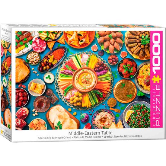 Eurographics Puzzle Plats du Moyen-Orient 1000 pièces
