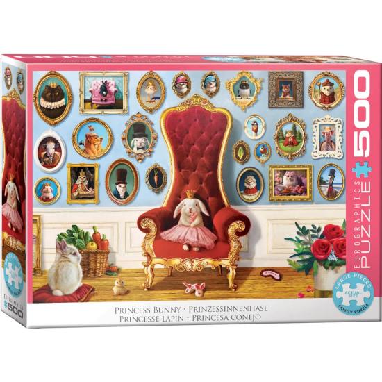 Puzzle Eurographics Princesse Lapin XXL 500 Pieces