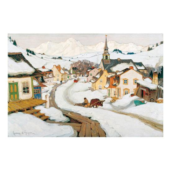 Eurographics Puzzle Village à la Montagne 1000 pièces