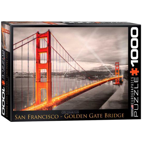 Eurographics Puzzle Golden Gate Bridge 1000 pièces Eurographics Puzzle Golden Gate Bridge 1000 pièces