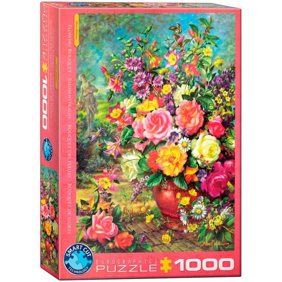 Puzzle Eurographics Bouquet de Fleurs de 1000 pièce Puzzle Eurographics Bouquet de Fleurs de 1000 pièce