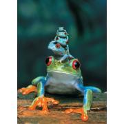 Eurographics Grenouille aux yeux rouges Puzzle 1000 pièces