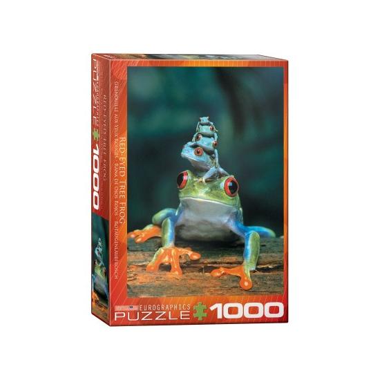 Eurographics Grenouille aux yeux rouges Puzzle 1000 pièces