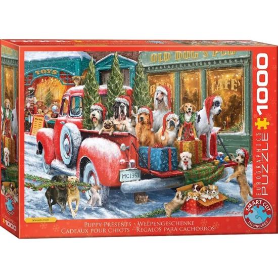 Puzzle Eurographics Cadeaux Pour Chiots 1000 pièces