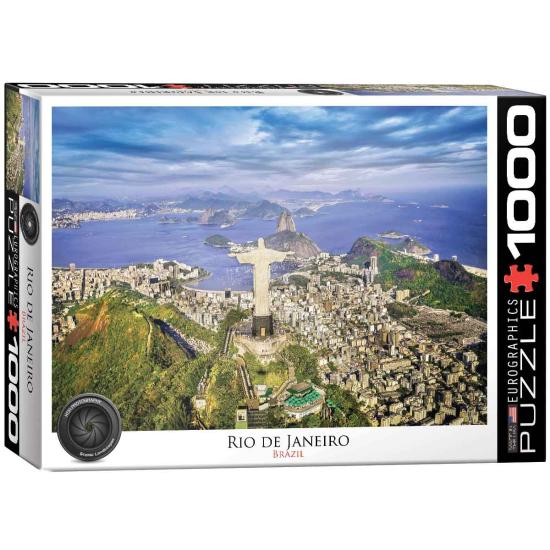 Puzzle 1000 pièces Eurographics Rio de Janeiro, Brésil