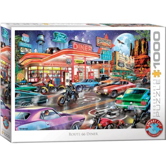 Puzzle Eurographics Route 66 Diner 1000 pièces