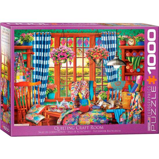 Eurographics Puzzle Quilting Room 1000 pièces