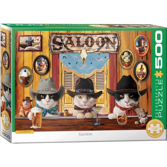 Puzzle Eurographics Saloon XXL 500 Pieces