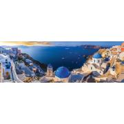 Eurographics Puzzle Panoramique de Santorin, Grèce 1000 Pièces