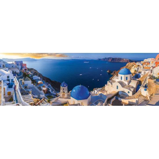 Eurographics Puzzle Panoramique de Santorin, Grèce 1000 Pièces