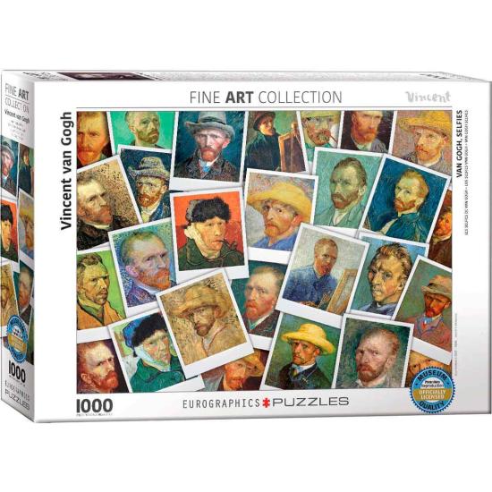 Eurographics Van Gogh Selfies Puzzle 1000 pièces