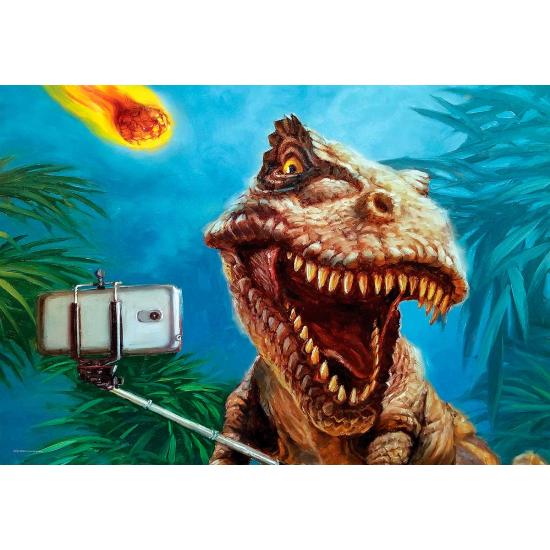 Eurographics Dinosaure Selfie Puzzle 100 pièces