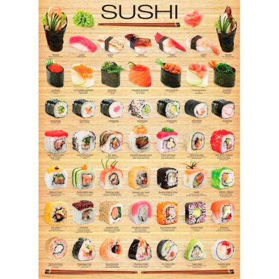 Puzzle Eurographics Sushi 1000 pièces