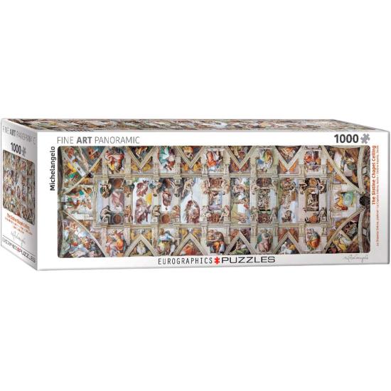 Eurographics Puzzle Plafond de la Chapelle Sixtine 1000 pièces