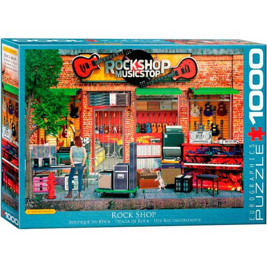 Eurographics Rock Shop Puzzle 1000 pièces