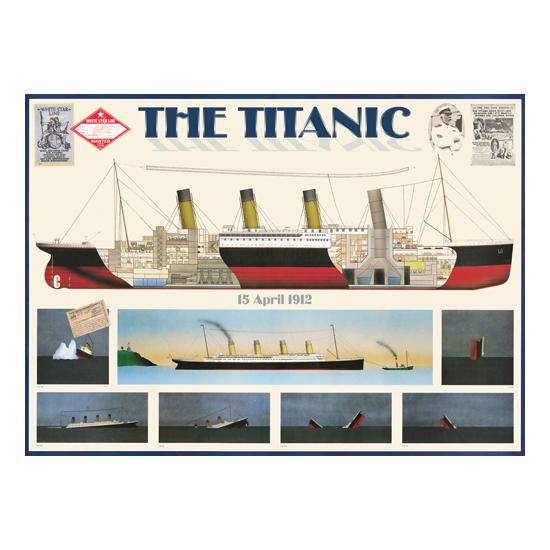 Puzzle Eurographics Titanic 1000 pièces