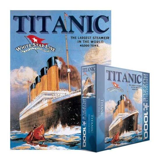 Puzzle Eurographics Titanic 1000 pièces