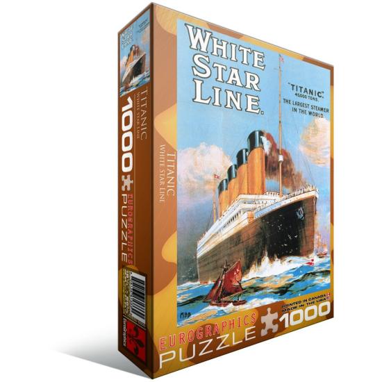 Puzzle Eurographics Titanic 1000 pièces