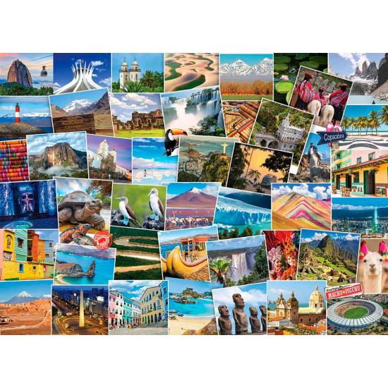 Eurographics Globetrotter Amérique du Sud Puzzle 1000 pièces
