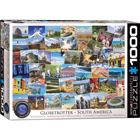 Eurographics Globetrotter Amérique du Sud Puzzle 1000 pièces