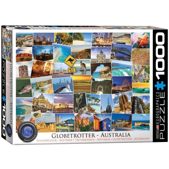 Puzzle 1000 pièces Eurographics Globetrotter : Australie