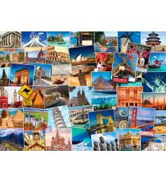 Eurographics Puzzle Globetrotter : Le monde des 1000 pièces