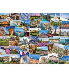 Eurographics Globetrotter France Puzzle 1000 pièces