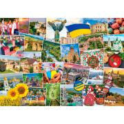 Eurographics Globetrotter Ukraine Puzzle 1000 pièces