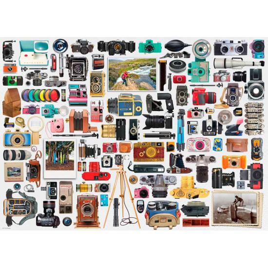 Eurographics Puzzle Un monde d'appareils photo 1000 pièces
