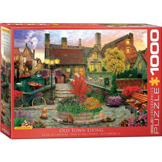 Puzzle Eurographics Old Town Life 1000 pièces