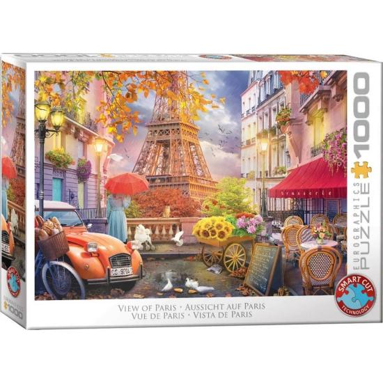 Puzzle Eurographics Vue De Paris 1000 pièces