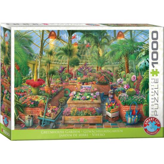 Puzzle Eurographics Jardin Sous Serre 1000 pièces