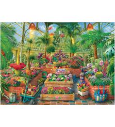 Puzzle Eurographics Jardin Sous Serre 1000 pièces