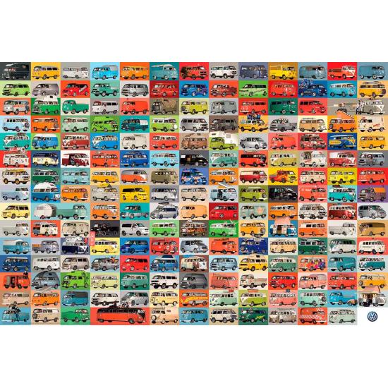 Puzzle Eurographics Volkswagen Combi Rutera 2000 pièces Puzzle Eurographics Volkswagen Combi Rutera 2000 pièces
