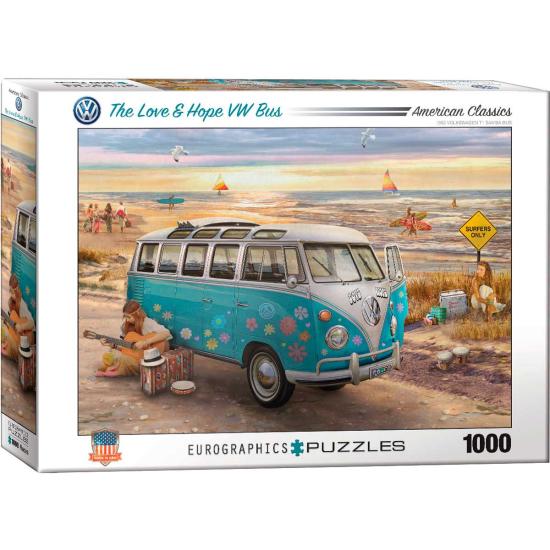 Eurographics Volkswagen Love and Hope Puzzle 1000 pieds