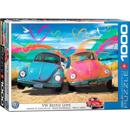 Eurographics VW Love Beetle Puzzle 1000 pièces