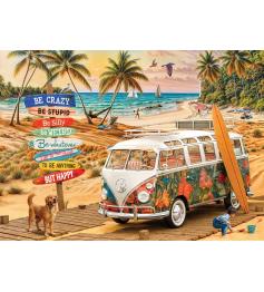 Puzzle Eurographics Vw Soyez Heureux 1000 pièces