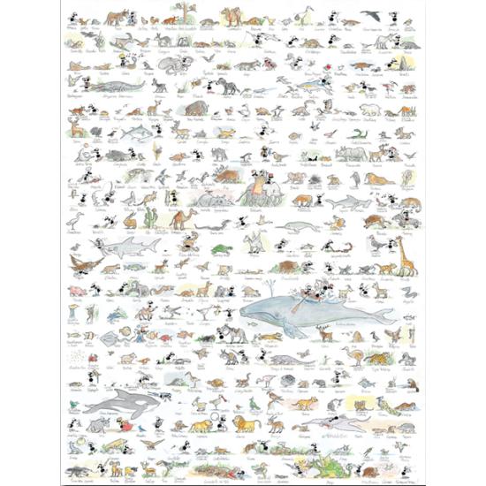 Fabio Vettori Animaux Puzzle 1080 pièces