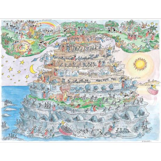 Fabio Vettori Puzzle Purgatoire 1080 pièces