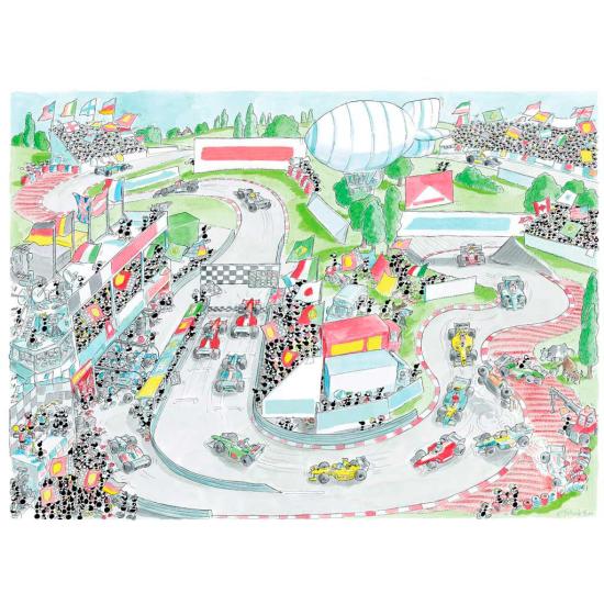 Fabio Vettori Formule 1 Puzzle 1080 pièces