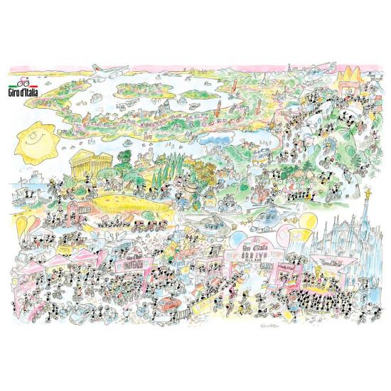 Fabio Vettori Giro d'Italia Puzzle 1080 pièces