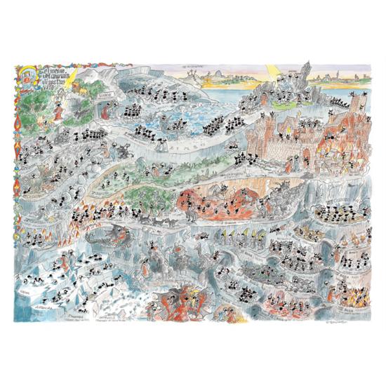 Puzzle Fabio Vettori Hell 1080 pièces